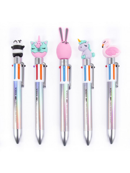 Automātiskā pildspalva, 6 krāsas