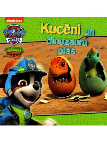Paw Patrol Dino Rescue. Kucēni un dinozauru ola