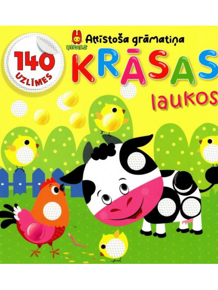 KRĀSAS laukos. Ķipars. Attīstošā grāmatiņa