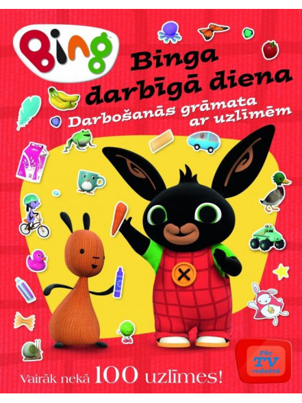 Binga darbīgā diena. Darbošanās grāmata ar uzlīmēm