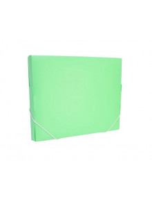 Kārba ar gumiju EKONOmix 30mm Pastel zaļa 35616-84