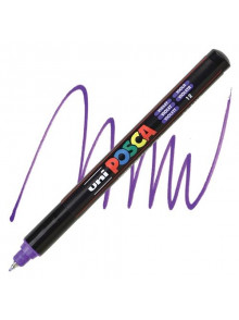 Marķieris ūdens bāzes UNI Posca PC-1MR violets (12)