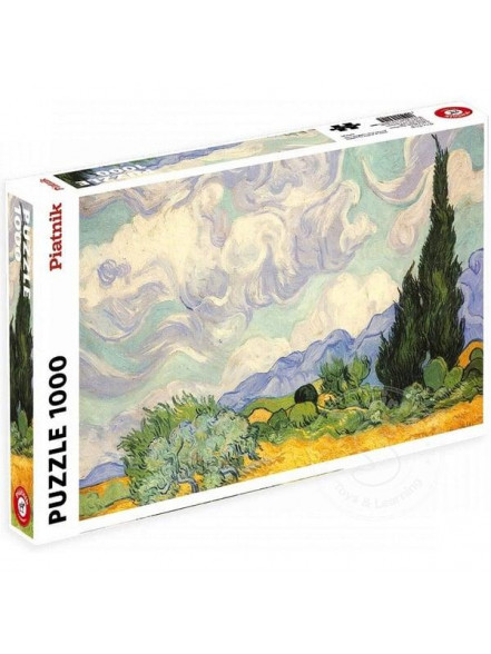 Puzzle PIATNIK 1000 Van Gogh-Weizenfeld m.Zypre