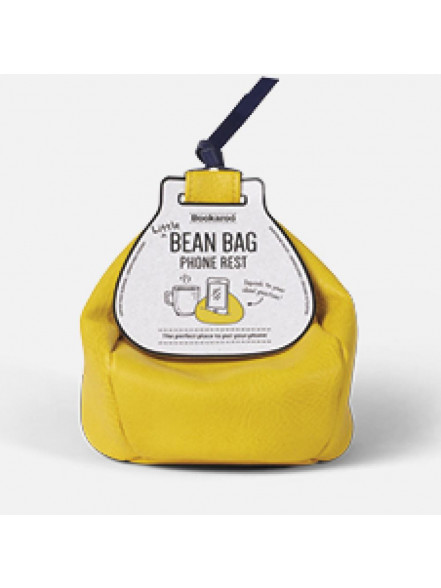 Telefona turētājs Bookaroo LITTLE Bean Bag Phone Rest - Yellow