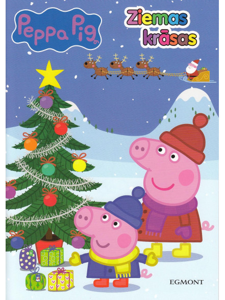 Peppa Pig. Ziemas krāsas