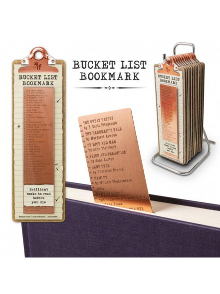 Grāmatzīme Bucket List  Grāmatzīme Bucket List
