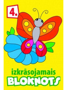 Izkrāsojamais bloknots 4. Taurenis