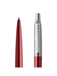 Pildspalva - Parker Jotter Kensington Red Chrome Colour Trim