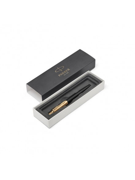Pildspalva - Parker Jotter Premium Bond Street Black Golden Finish Trim