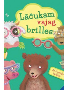 Lāčukam vajag brilles. Ar 5 rotaļu brillēm