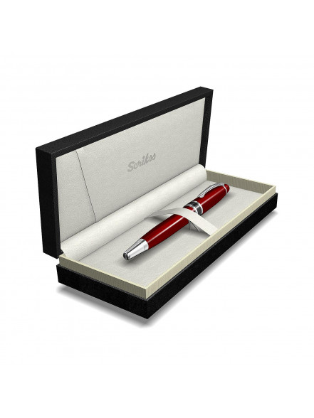 Rollerball Pen SCRIKSS Habana 63 Burgundy CT