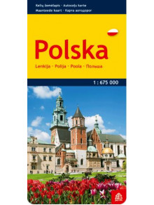 Polijas autoceļu karte 1:500 000 Polijas autoceļu karte 1:500 000