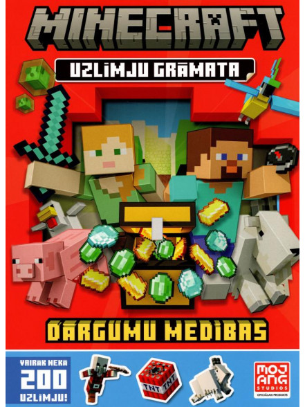 Minecraft. Dārgumu medības. Uzlīmju grāmata