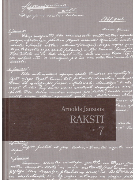 Raksti 7. A. Jansons 