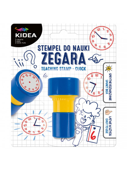 Zīmogs Kidea pulksteņa mācību