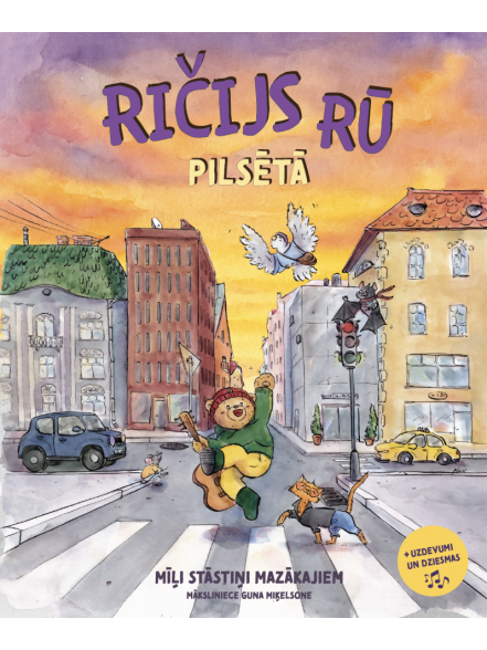 Ričijs Rū pilsētā. Mīļi stāstiņi mazākajiem + CD