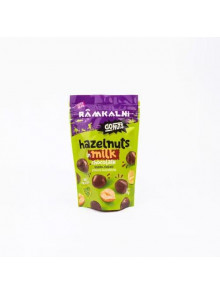 Lazdu rieksti baltajā šokolādē 80 g., doypack