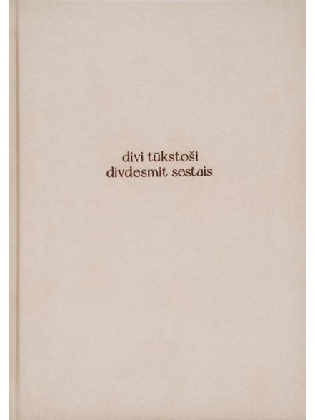 PIPARMĒTRAS plānotājs 2026.gadam, smilšu pelēkais