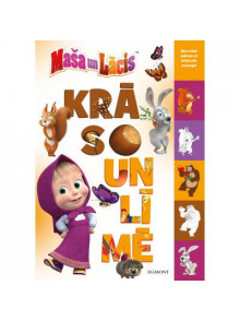 Maša un lācis. Krāso un līmē Maša un lācis. Krāso un līmē