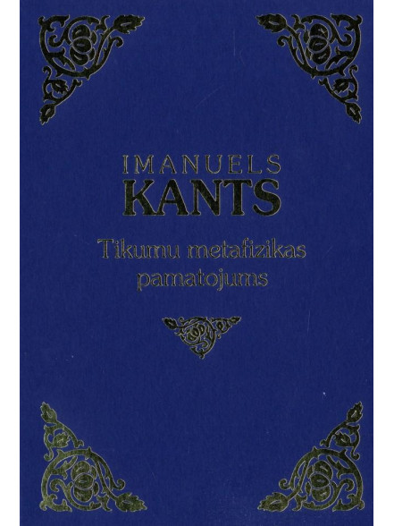 Tikumu metafizikas pamatojums Tikumu metafizikas pamatojums