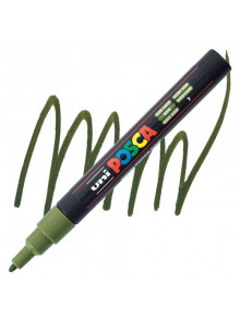 Marķieris ūdens bāzes UNI Posca PC-3M haki (7)