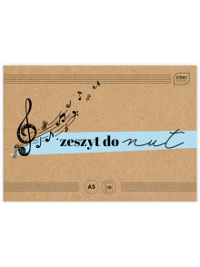 Nošu burtnīca INTERDRUK A5 16lp