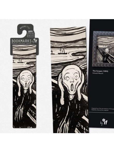 Grāmatzīme Classics Magnetic - The Scream Grāmatzīme Classics Magnetic - The Scream