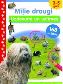 Mīļie draugi. Uzdevumi un uzlīmes. 3-5 gadi Mīļie draugi. Uzdevumi un uzlīmes. 3-5 gadi