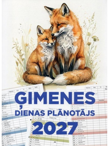K/2027 Ģimenes dienas plānotājs