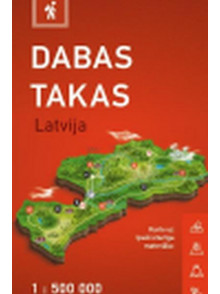Dabas Takas. Neplīstošā karte Latvija