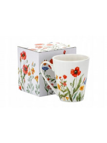 Krūze 300ml - magones un vasaras puķes