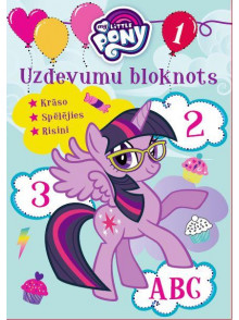 My Little Pony. Uzdevumu blokn ots. Krāso. Spēlējies. Risini My Little Pony. Uzdevumu blokn ots. Krāso. Spēlējies. Risini
