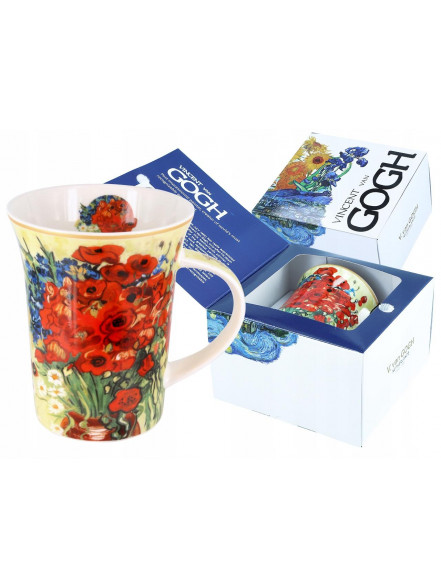 Krūze 350ml V.Gogh Red poppies 830-8111