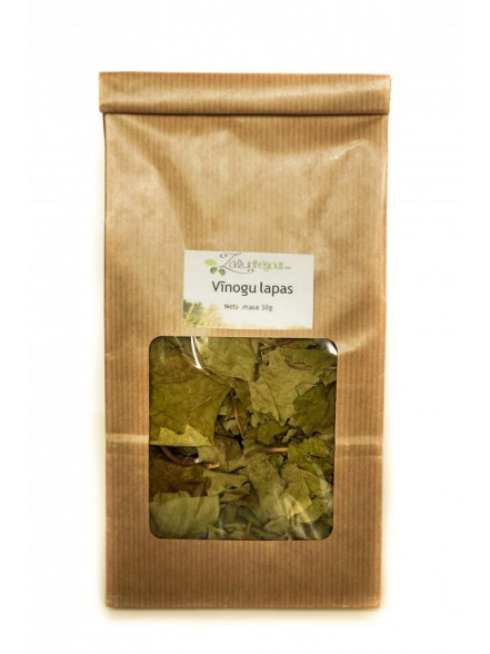 Vinogu lapas BIO, 30g