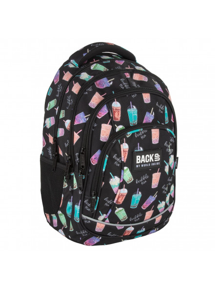 Mugursoma BACKUP 7 MODELIS A 21, 42 x 30 x 20 cm, 880 g, melns Bubble Tea