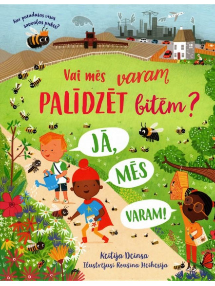 Vai mēs varam palīdzēt bitēm?