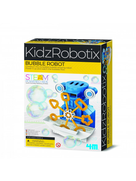 4M KidzRobotix DIY komplekts Ziepju burbuļu robots