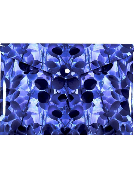 Mape-aploksne ar pogu A4 PP 180mk Violet