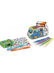 Creativ krāsošanas kompl.Auto Buss 4+