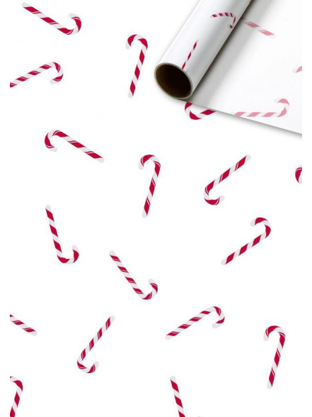 Zīdpapīrs Candy Cane 50*500 cm.