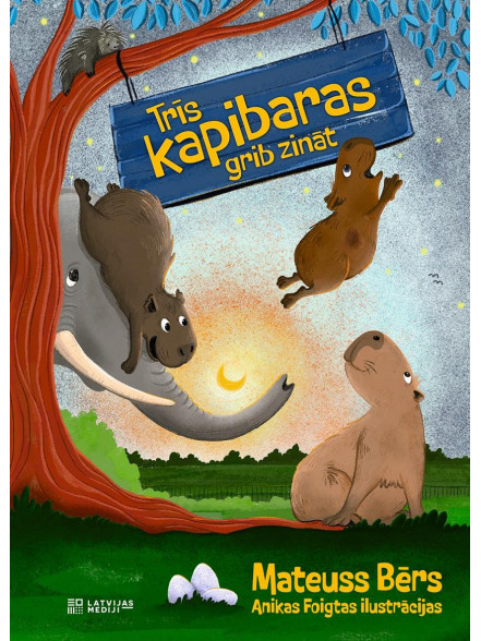 Trīs kapibaras grib zināt