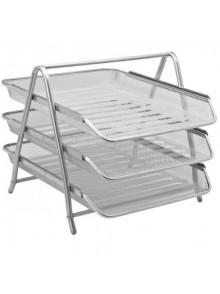 Dokomentu plaukts trīdaļīgs, metāla, sudraba FORPUS