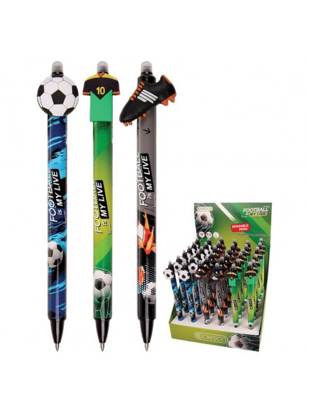 Dzēšama lodīšu pildspalva FUTBOLS DPY36 E450011-T