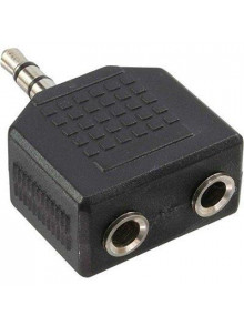 Blackmoon (11104) Adapters 3.5mm stereo spraudnis uz 2x3.5mm ligzdu
