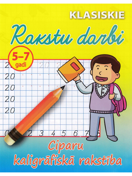 Ciparu rakstība 5-7 Ciparu rakstība 5-7