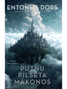 Putnu pilsēta mākoņos