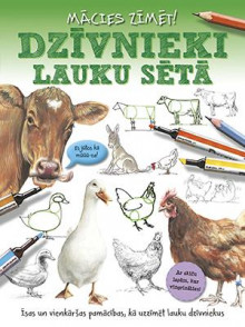 Dzīvnieki lauku sētā. Mācies zīmēt! Dzīvnieki lauku sētā. Mācies zīmēt!