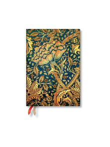 Dienasgrāmata 2024 Flexi William Morris, midi, week horizontal
