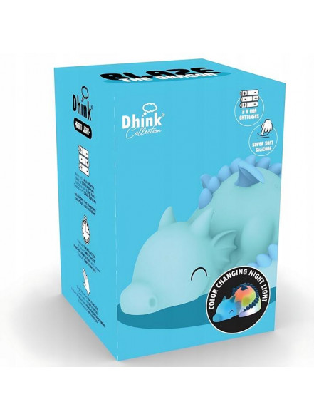 Nakts lampa Dragon (baterijas)