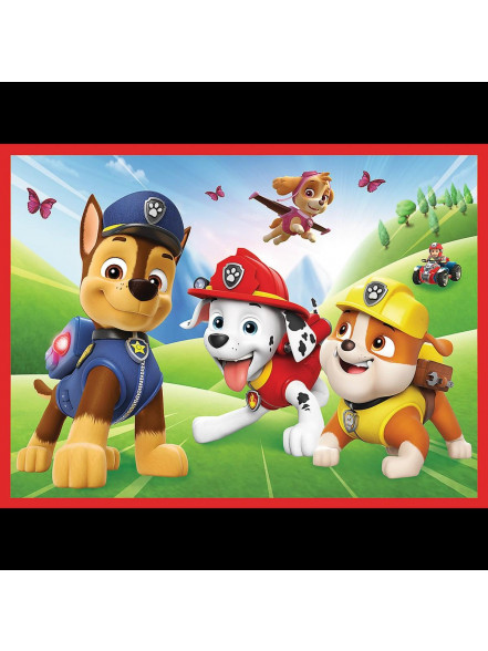 Puzle 30+48+Memo 24 Ķepu patruļa